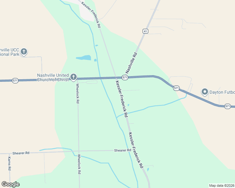 map of restaurants, bars, coffee shops, grocery stores, and more near 5100 Kessler-Frederick Road in Troy