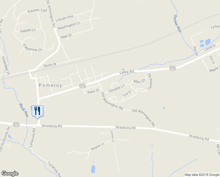map of restaurants, bars, coffee shops, grocery stores, and more near 424 Gavin Drive in Coatesville