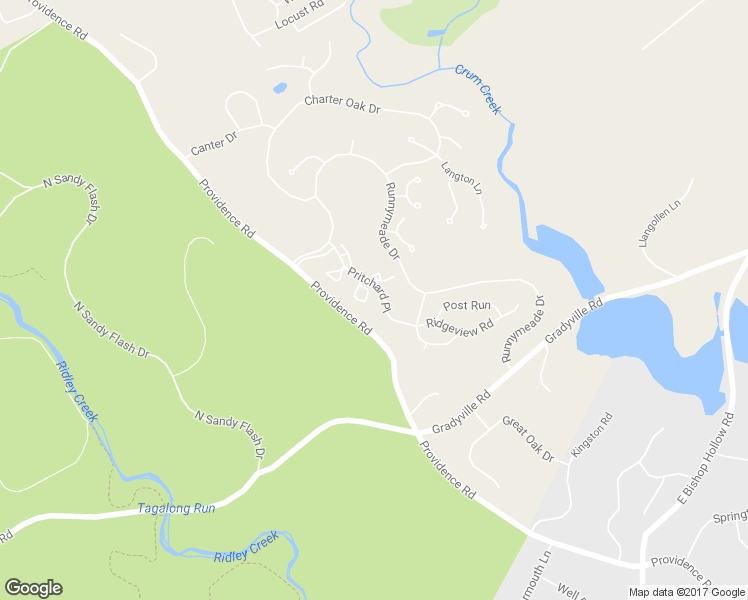 map of restaurants, bars, coffee shops, grocery stores, and more near 703 Pritchard Place in Newtown Square