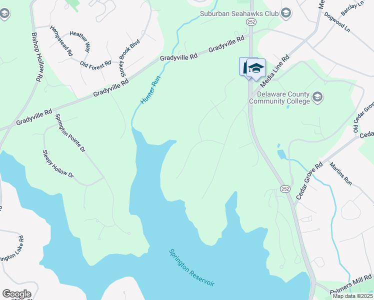 map of restaurants, bars, coffee shops, grocery stores, and more near 15 Apple Blossom Lane in Newtown Square