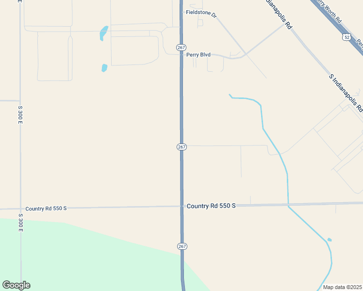 map of restaurants, bars, coffee shops, grocery stores, and more near 5225 Indiana 267 in Lebanon