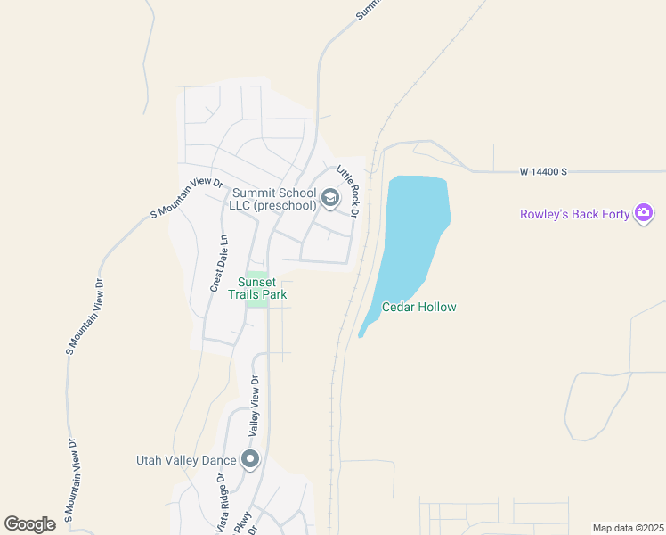 map of restaurants, bars, coffee shops, grocery stores, and more near 653 Stone Brook Lane in Santaquin