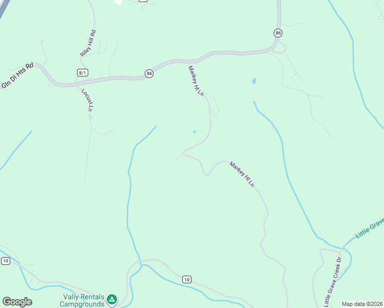 map of restaurants, bars, coffee shops, grocery stores, and more near 1062 Markey Ln in Marshall