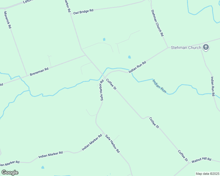 map of restaurants, bars, coffee shops, grocery stores, and more near 120 Coffee Street in Millersville