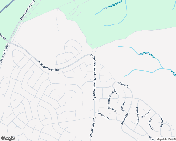 map of restaurants, bars, coffee shops, grocery stores, and more near 10A Canton Drive in Manchester Township