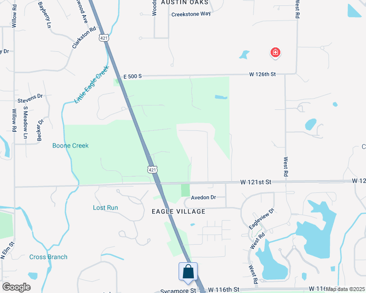 map of restaurants, bars, coffee shops, grocery stores, and more near 11753 Ansley Drive in Boone County