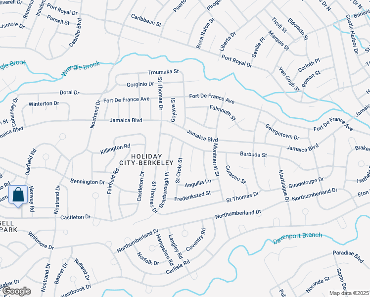 map of restaurants, bars, coffee shops, grocery stores, and more near 478 Jamaica Boulevard in Toms River