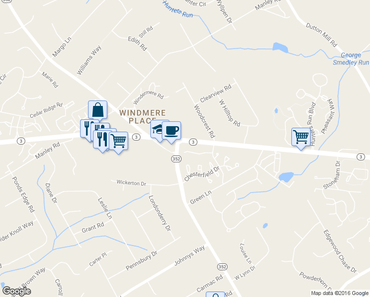 map of restaurants, bars, coffee shops, grocery stores, and more near 2745 Whittleby Court in West Chester