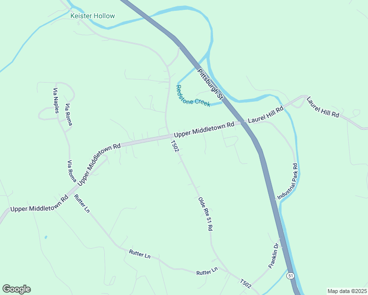 map of restaurants, bars, coffee shops, grocery stores, and more near 470 Old Route 51 in Smock