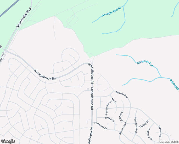 map of restaurants, bars, coffee shops, grocery stores, and more near 2B Oxford Place in Manchester Township