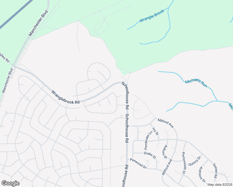 map of restaurants, bars, coffee shops, grocery stores, and more near 1B Canton Drive in Manchester Township