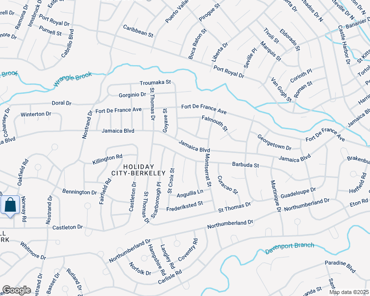 map of restaurants, bars, coffee shops, grocery stores, and more near 478 Jamaica Boulevard in Toms River