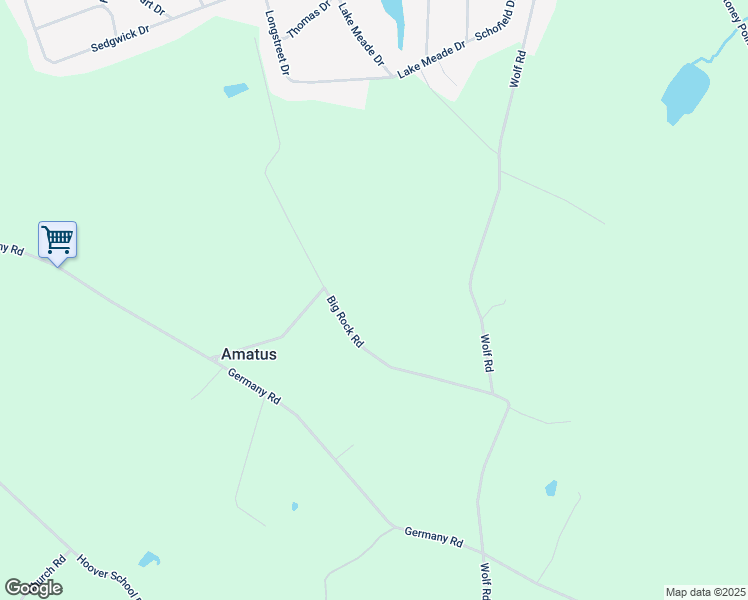 map of restaurants, bars, coffee shops, grocery stores, and more near 186 Big Rock Road in East Berlin