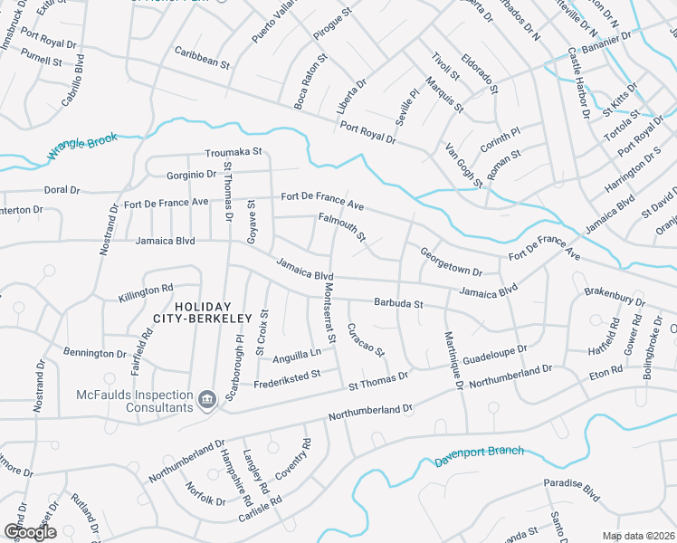 map of restaurants, bars, coffee shops, grocery stores, and more near 505 Jamaica Boulevard in Toms River