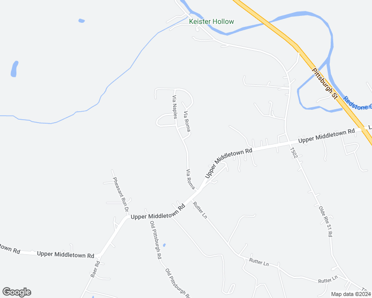 map of restaurants, bars, coffee shops, grocery stores, and more near 1 Vía Venice in Smock