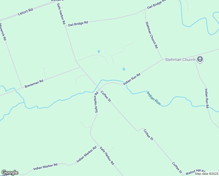 map of restaurants, bars, coffee shops, grocery stores, and more near 690 Indian Run Road in Millersville