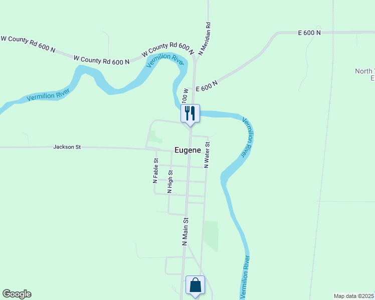 map of restaurants, bars, coffee shops, grocery stores, and more near in Eugene