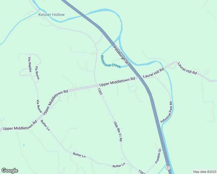 map of restaurants, bars, coffee shops, grocery stores, and more near 470 Old Route 51 in Smock