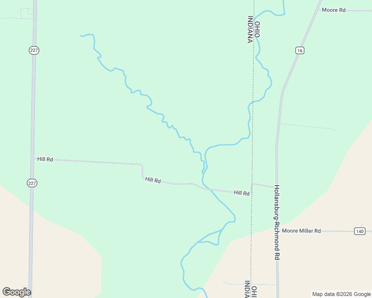 map of restaurants, bars, coffee shops, grocery stores, and more near 6040 Hill Road in Fountain City