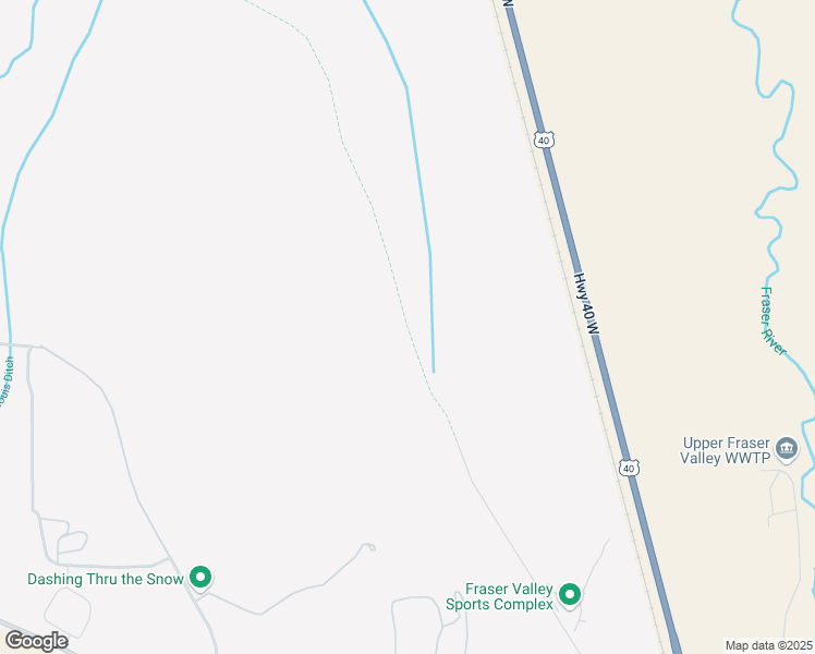 map of restaurants, bars, coffee shops, grocery stores, and more near County Road 522 in Tabernash