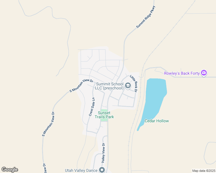 map of restaurants, bars, coffee shops, grocery stores, and more near 498 Slate Drive in Santaquin