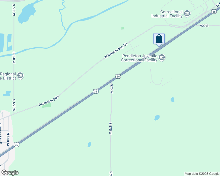 map of restaurants, bars, coffee shops, grocery stores, and more near 9821 South State Road 67 in Fortville