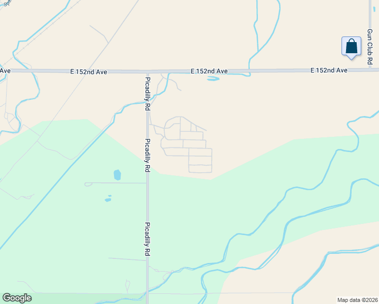 map of restaurants, bars, coffee shops, grocery stores, and more near 15000 Picadilly Road in Brighton