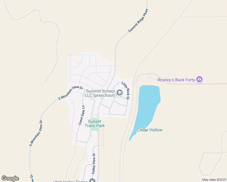 map of restaurants, bars, coffee shops, grocery stores, and more near 519 Stone Way in Santaquin
