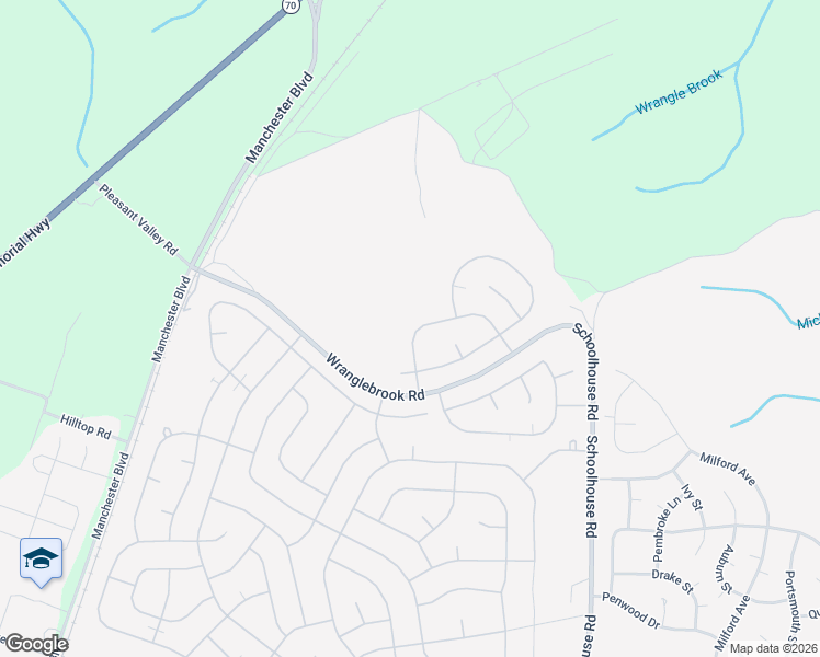 map of restaurants, bars, coffee shops, grocery stores, and more near 8B Spring Street in Jackson Township