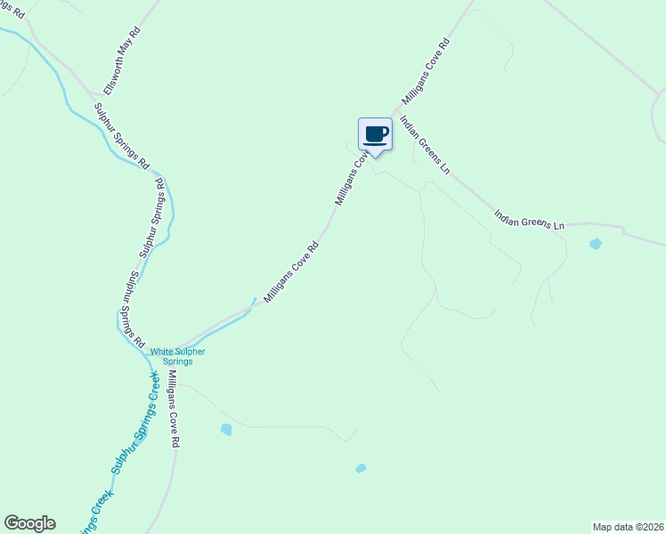 map of restaurants, bars, coffee shops, grocery stores, and more near 4798 Milligans Cove Road in Manns Choice