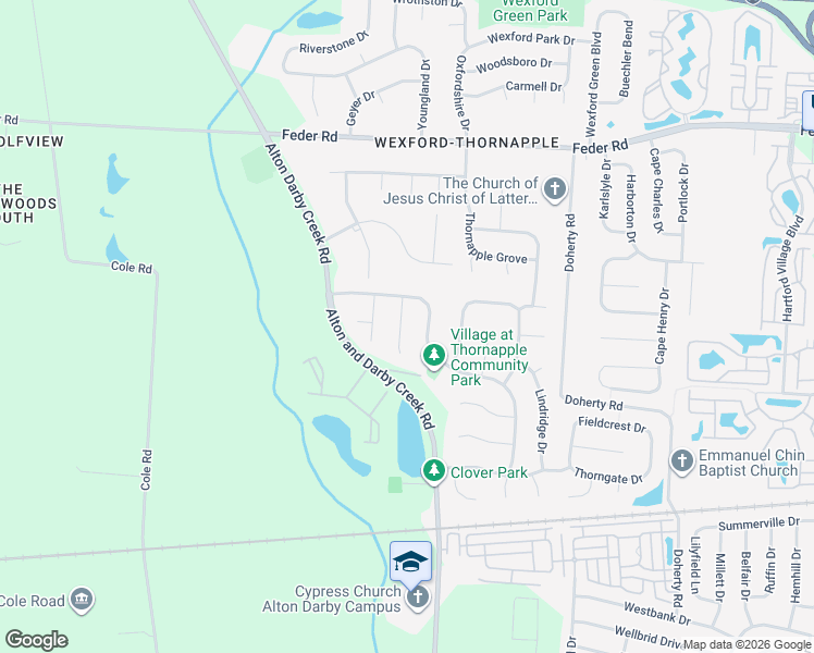 map of restaurants, bars, coffee shops, grocery stores, and more near 839 Aldengate Drive in Galloway