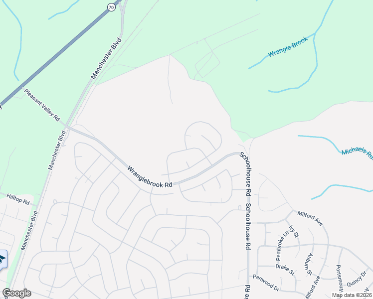 map of restaurants, bars, coffee shops, grocery stores, and more near 15A Spring Street in Manchester Township
