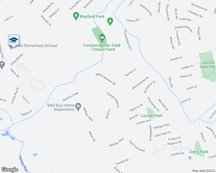 map of restaurants, bars, coffee shops, grocery stores, and more near 2119 Walnut Bottom Road in York