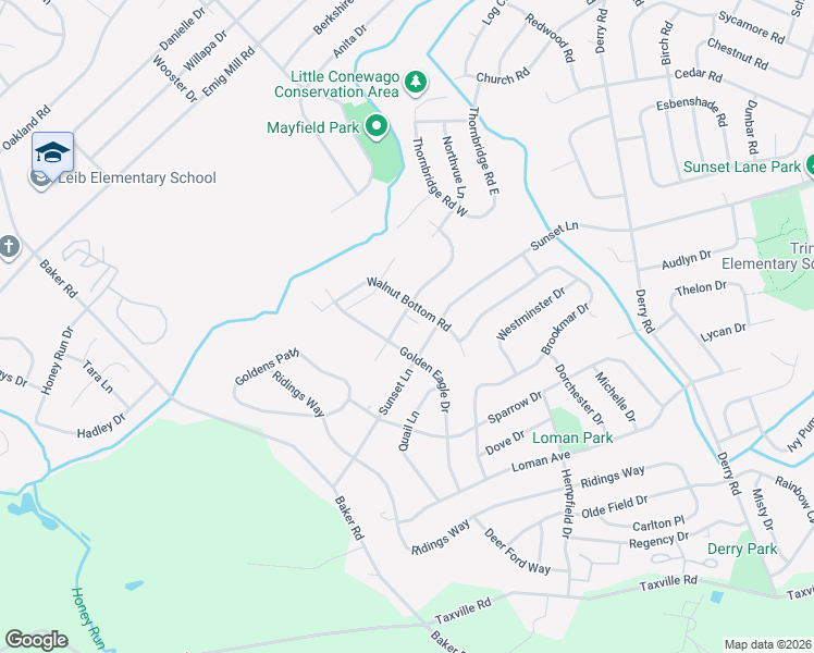 map of restaurants, bars, coffee shops, grocery stores, and more near 2119 Walnut Bottom Road in York