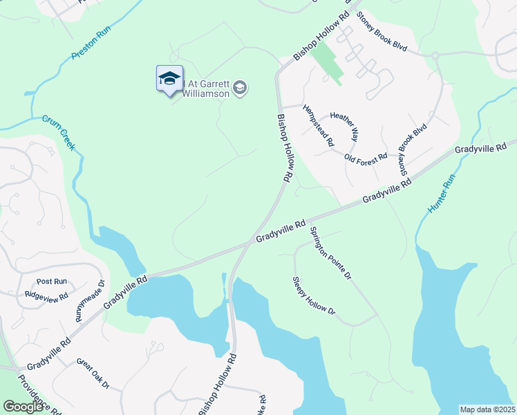 map of restaurants, bars, coffee shops, grocery stores, and more near 531 Bishop Hollow Road in Newtown Square