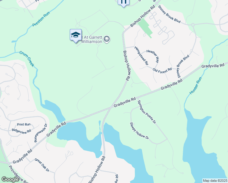 map of restaurants, bars, coffee shops, grocery stores, and more near 531 Bishop Hollow Road in Newtown Square
