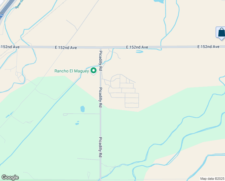 map of restaurants, bars, coffee shops, grocery stores, and more near 14756-14998 Picadilly Road in Brighton