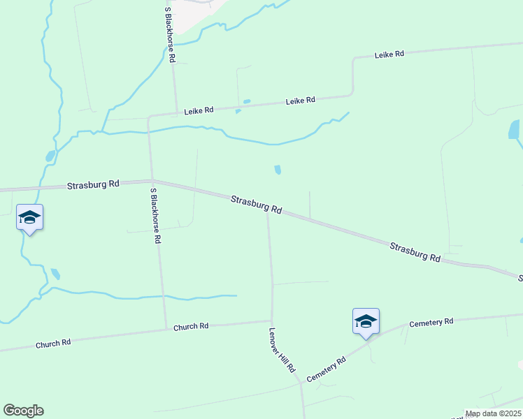 map of restaurants, bars, coffee shops, grocery stores, and more near 3775 Strasburg Road in Parkesburg