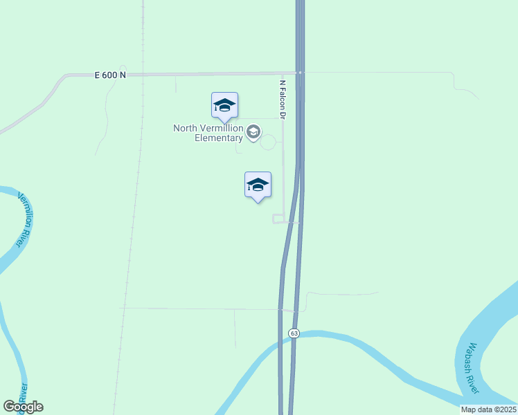 map of restaurants, bars, coffee shops, grocery stores, and more near 5555 North Falcon Drive in Cayuga