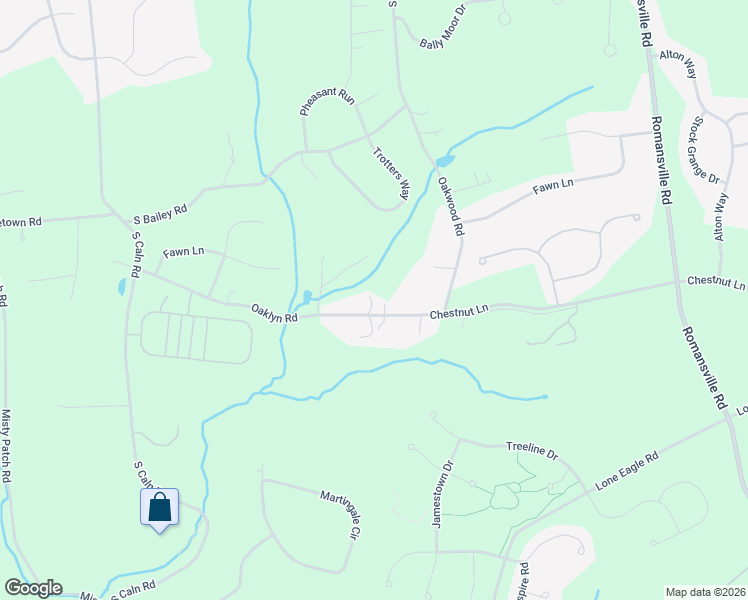 map of restaurants, bars, coffee shops, grocery stores, and more near 330 Oaklyn Road in Coatesville