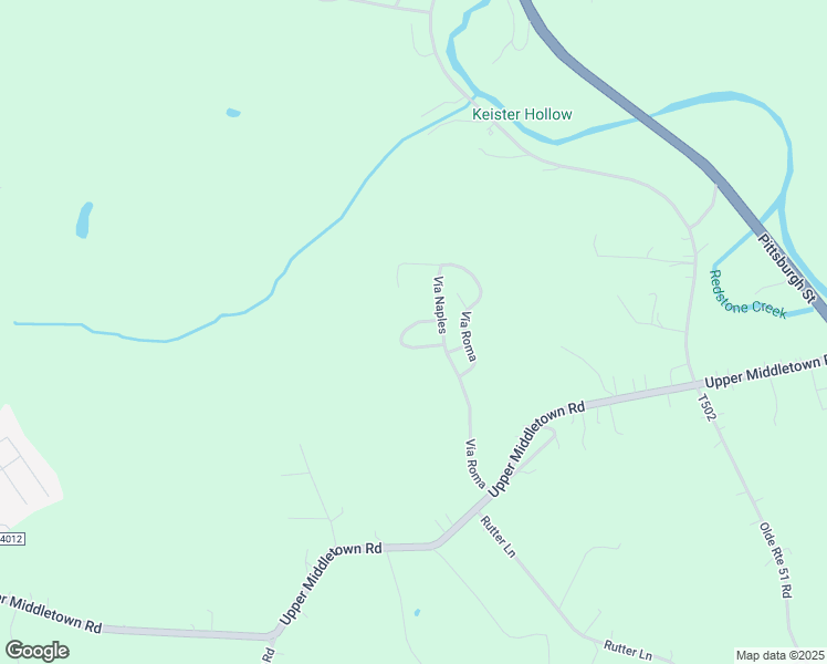 map of restaurants, bars, coffee shops, grocery stores, and more near 26 Via Milano in Smock