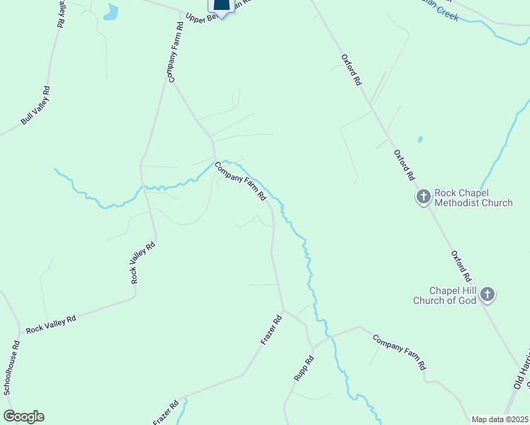 map of restaurants, bars, coffee shops, grocery stores, and more near 654 Company Farm Road in Aspers