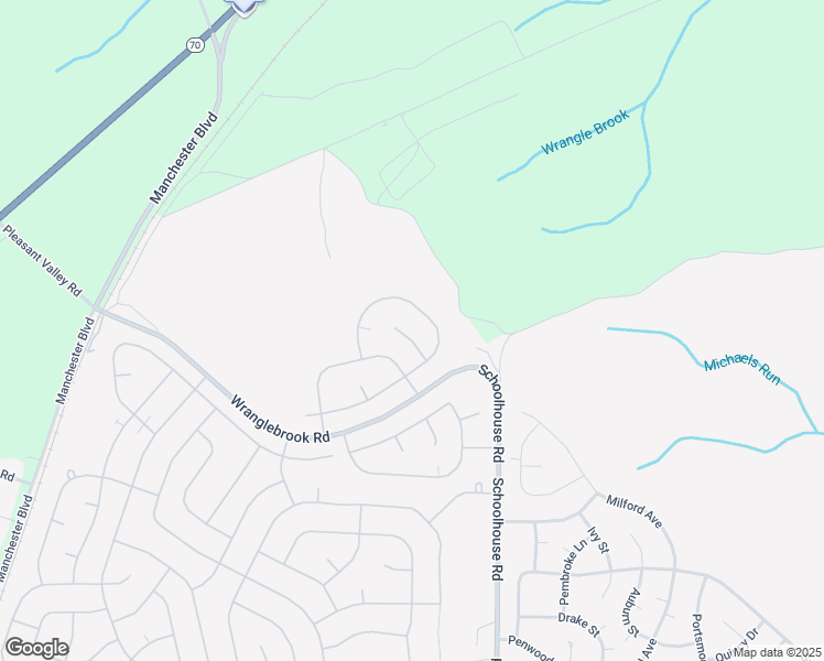 map of restaurants, bars, coffee shops, grocery stores, and more near 11 Juniper Lane in Manchester Township