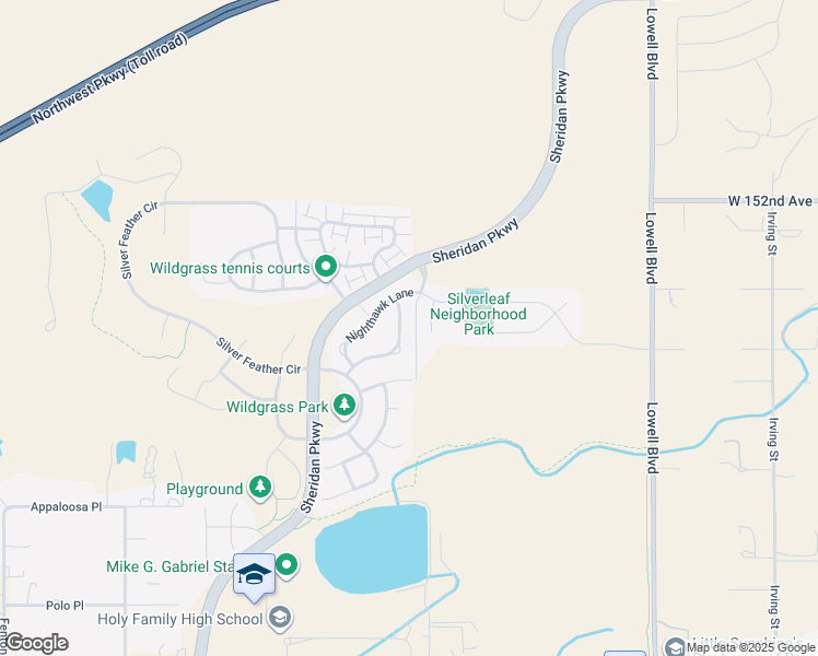 map of restaurants, bars, coffee shops, grocery stores, and more near 15021 Blue Jay Court in Broomfield
