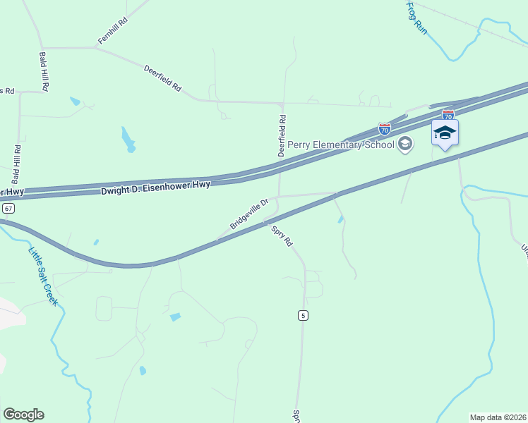 map of restaurants, bars, coffee shops, grocery stores, and more near 6630 Bridgeville Drive in Zanesville
