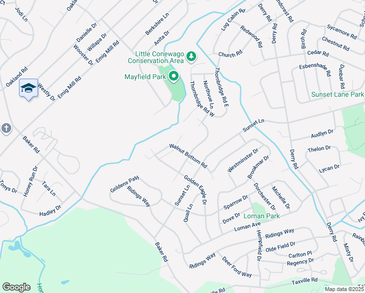 map of restaurants, bars, coffee shops, grocery stores, and more near 2219 Walnut Bottom Road in York