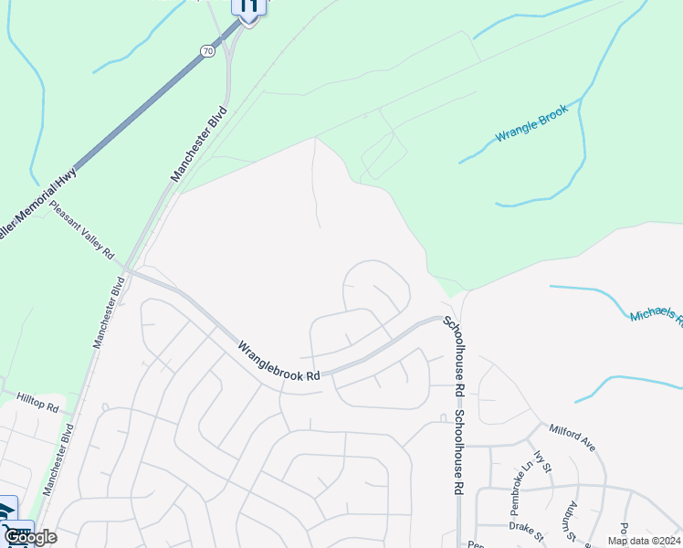 map of restaurants, bars, coffee shops, grocery stores, and more near 87B Birchwood Drive in Manchester Township