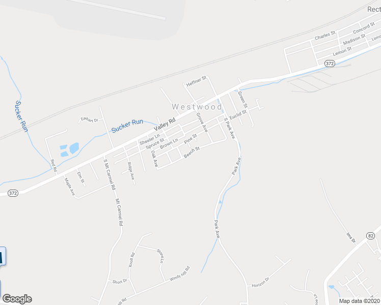 map of restaurants, bars, coffee shops, grocery stores, and more near 110 Beech Street in Coatesville