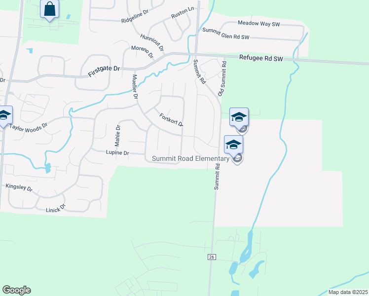 map of restaurants, bars, coffee shops, grocery stores, and more near 1237 Mastell Dr in Reynoldsburg