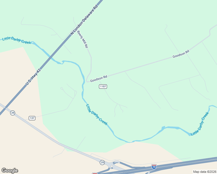 map of restaurants, bars, coffee shops, grocery stores, and more near 1925 Upper Valley Drive in West Jefferson